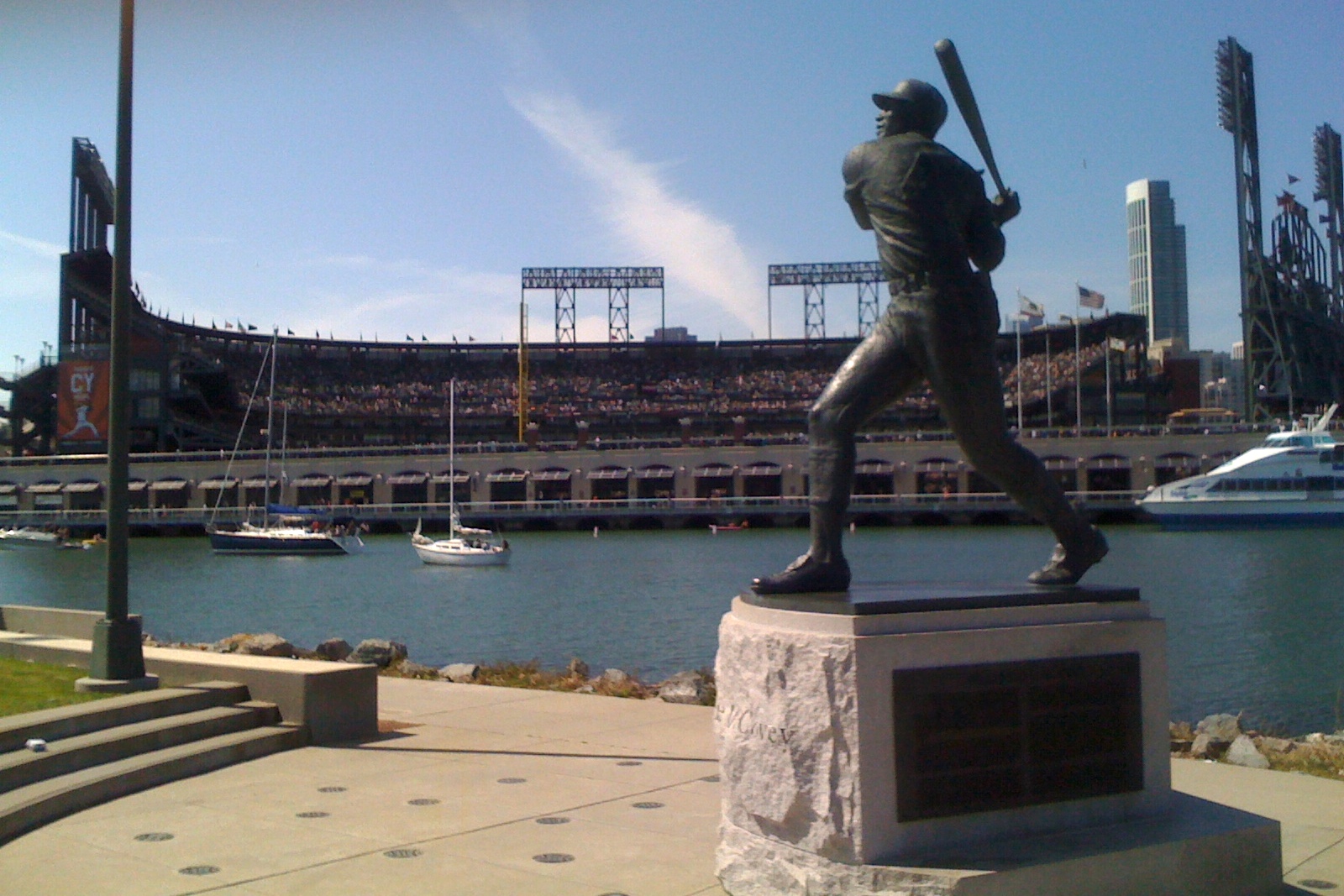 McCovey Statue and Cove
